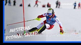  Feller wins first slalom event of the season | Alpine Skiing World Cup 2023 | Eurosport Highlights