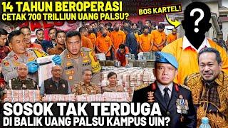 UANG PALSU LOLOS MASUK KE BANK? TERBONGKAR, Orang² Besar Di Balik Sindikat Uang Palsu Kampus UIN