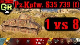 World of Tanks Pz.Kpfw. S35 739 (f) Replay - 12 Kills 1.6K DMG(Patch 1.4.0)