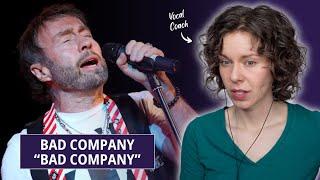 Finally hearing Paul Rodgers and Bad Company! First-time Reaction and Vocal Analysis