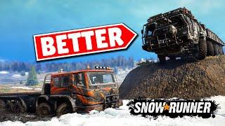 5 Old Trucks VS Their New Enhanced Rival | Snowrunner