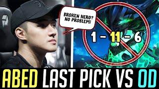 ABED Last Pick vs Most Broken Hero OUTWORLD DESTROYER Mid DOTA 2