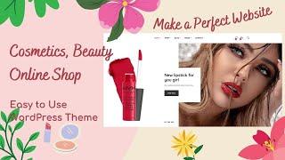 Gorgeous Website for Online Cosmetic Store | Cosmetics & Beauty Shop WordPress Theme | DBea Theme