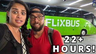 22+ HOURS on Bus across Europe!