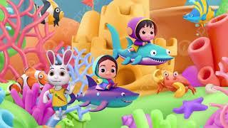 Diving into Preschool Fun with Baby Shark || Baby Shark's Rhyme Time Adventure || Bubbles and Beats