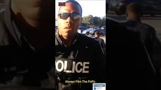 Police Intimidation Fail #police #intimidation Intimidation #policemisconduct