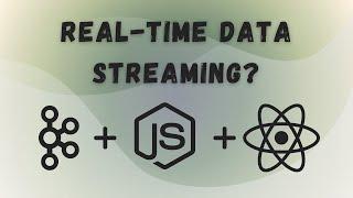 Real Time data processing using Kafka?