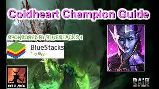 RAID: Shadow Legends | Coldheart Champion Guide - Best Single Target Damage in RAID | Bluestacks 4