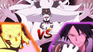 Naruto, Sasuke, Boruto vs Momoshiki and Kinshiki (Final Fight). Chunin Exams [Part 6]