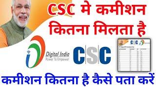 CSC Commission Chart 2021 - CSC Commission List 2021