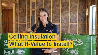 Ceiling & Roof Insulation - What R-Value Should I Install?