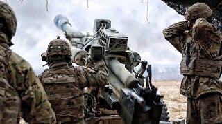US Soldiers Shooting the Fantastic M119A3 & M777