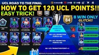 HOW TO GET 120 PROMOTION POINTS EASILY UCL FC MOBILE 24!! FREE 95 OVR REWARDS UCL QUEST FC MOBILE!