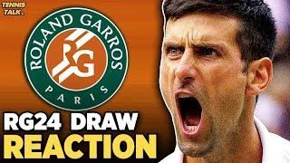 Djokovic Dodges Alcaraz, Sinner | Nadal, Zverev Clash | French Open 2024 Draw Reaction