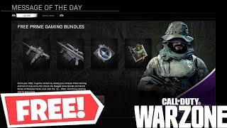 Warzone - FREE Bogged Down Bundle! How To Get PRIME GAMING Warzone Content FOR FREE!