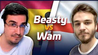 Beasty (Malians) vs Wam (English) 1v1 in AOE4