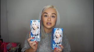 SCHWARZKOPF STEEL SILVER - ANOTHER HAIR DYING VID!