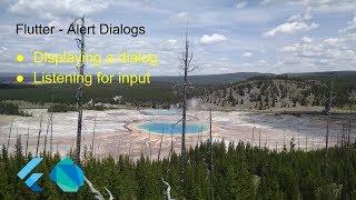 Flutter - Alert Dialogs