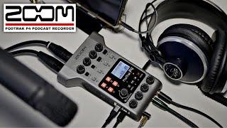 Zoom PodTrak P4 Podcast Recorder / Multichannel Broadcast Mini Mixer Review