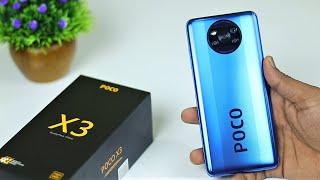 POCO X3 Unboxing & First Look  (6GB RAM + 128GB ROM Blue varient) 