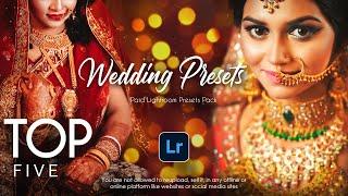 Top 5 Paid Presets For [ Wedding Photography 2020 ] - Lightroom Presets DNG & XMP Free Download