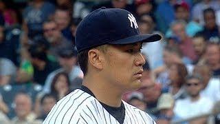 BOS@NYY: Tanaka fans eight in complete game loss