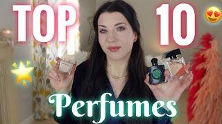 TOP 10 DESIGNER PERFUMES FOR LIFE! ️ my perfume collection