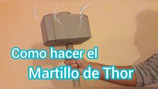 Como hacer el martillo de Thor (Mjölnir)