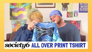 Society6 Review - Print on Demand All Over Print Tshirt (Is it worth nearly $40???)