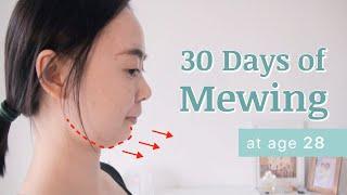 1 Month Mewing at Age 28, My Experience So Far (短下巴，长下巴，无术矫正)