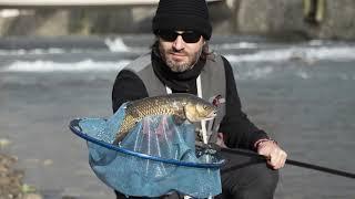 Pesca a bolognese in fiume con Vincent