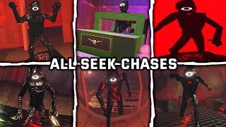 DOORS - All Seek Chase Scenes | Roblox