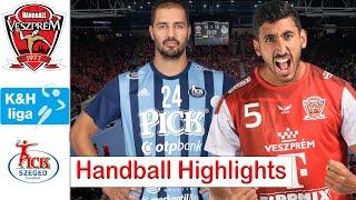 Telekom Veszprém HC Vs PICK Szeged Handball Highlights K&H liga 2024