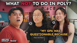 What NOT to do after O Levels | Polytechnic Students Give Their Juniors Advise | Asking Singaporeans