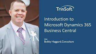 Introduction to Microsoft Dynamics 365 Business Central - Webinar