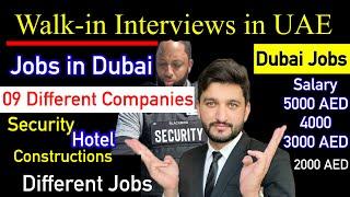 Walk in interviews Jobs in uae | apply now for latest jobs in Dubai | different jobs in uae | jobs