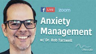 Anxiety Management & Bipolar Disorder | Dr. Rob Tarzwell | #talkBD EP. 2 ‍️