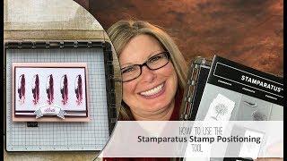 Meet the new Stampin Up Stamparatus - How to use it Tips and Tricks