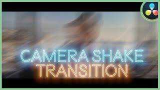 How To Make The Camera Shake Transition | DaVinci Resolve 17 |