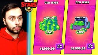 ZENGİN HESAP BÜTÜN PARASINI HARCADI  - BRAWL STARS