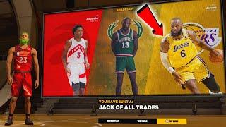 NBA 2K23 HOW TO MAKE JACK OF TRADES | SUPER RARE BUILD THAT CAN DO EVERYTHING!!! DEMIGOD