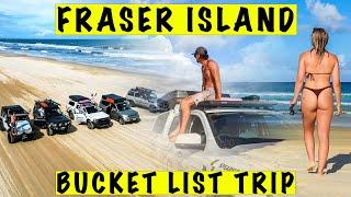 K'Gari (FRASER ISLAND) Bucket List Trip - Ngkala Rocks, Eli Creek, Lake Mckenzie + MORE