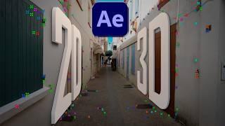 3D и 2D трекинг в After Effects 2024 – всего 7 минут!