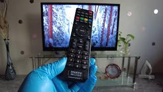 Universal HUAYU RM-L1130+8 LCD/LED TV Remote Control tested on Sony TV Review how to connect