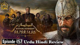 Establishment Alp Arslan Season 1 Episode 157 in Urdu | Urdu Review | Dera Production 2.0