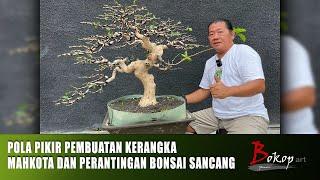 POLA PIKIR PEMBUATAN KERANGKA MAHKOTA DAN PERANTINGAN BONSAI SANCANG