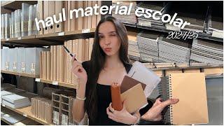 Haul material escolar 2024-25  | Carolette Martin