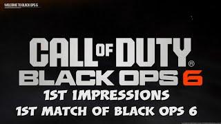 Black Ops 6 - 1st impressions