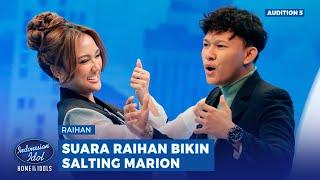 Suara Kharismatik Raihan Berhasil Bikin Salting Marion Jola - Indonesian Idol 2025