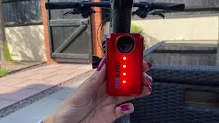 Techalogic CR-1 Rear camera with built in LED Tail Light. Quick Video of light sequence options